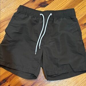 Forever 21 Men's Swim Shorts - greenish grey